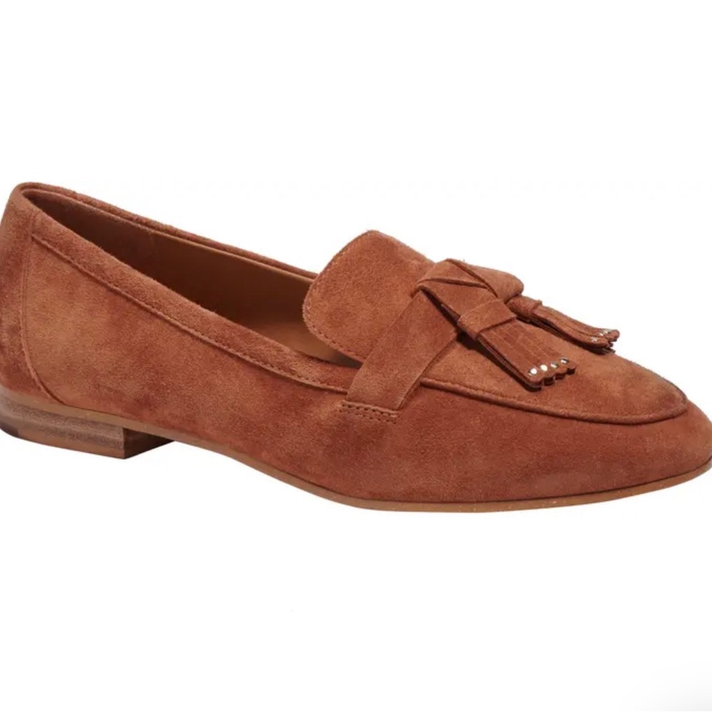 NWOB Kate Spade Berkeley Loafers Size 11 Brown/Tan Suede Fall shoes